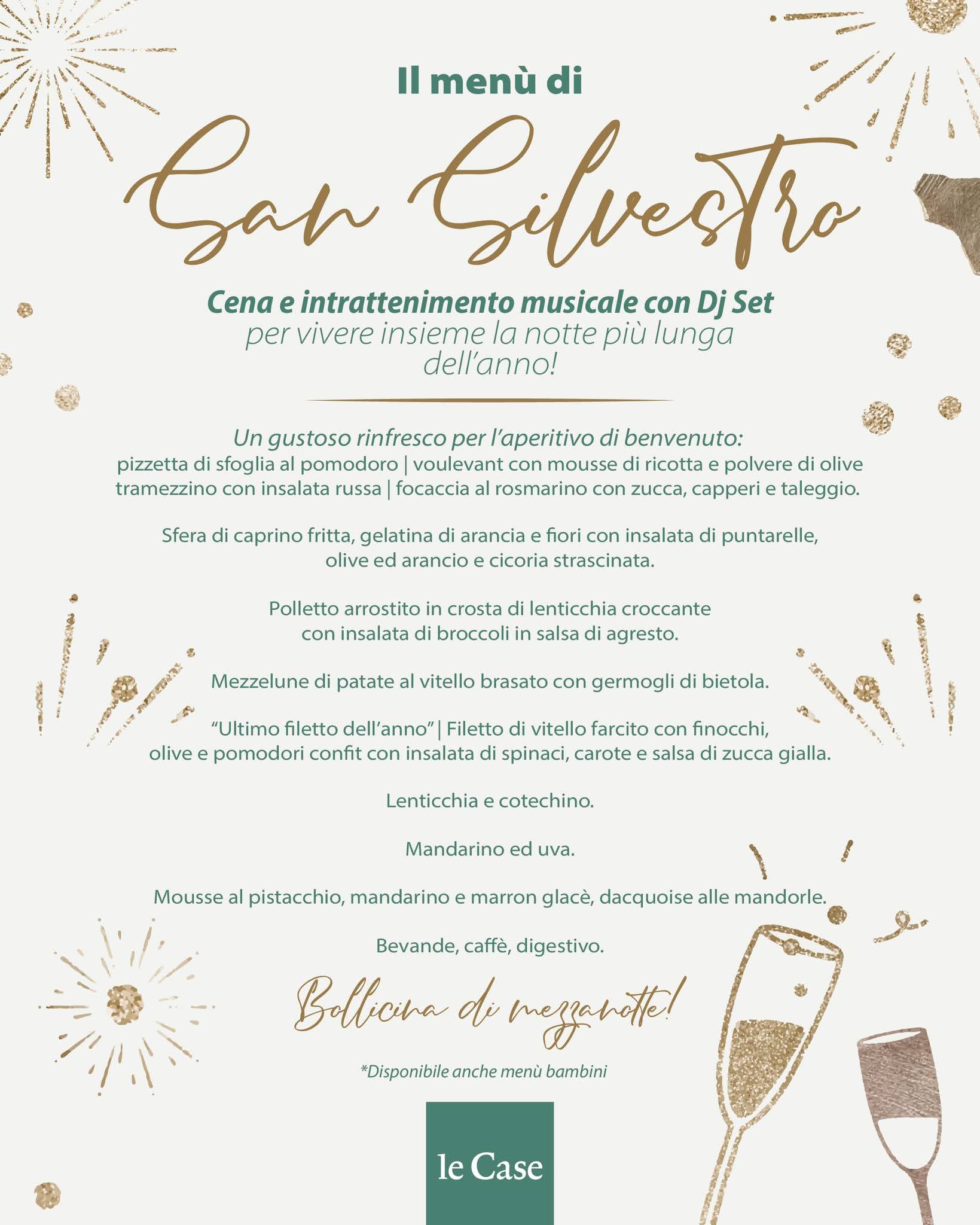 Pranzo di Natale 2020 da asporto preparato dal Ristorante Le Case a Macerata
