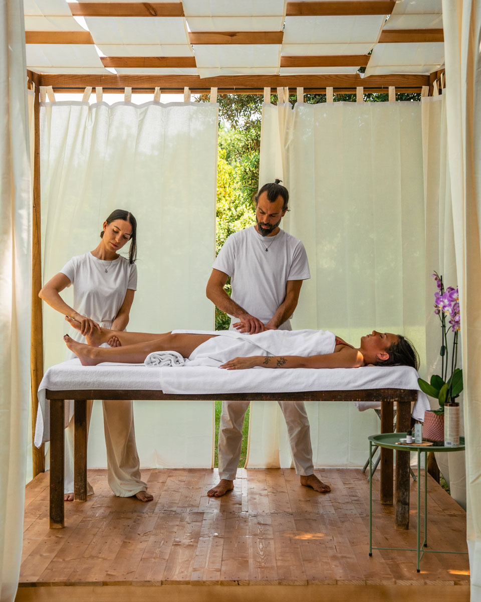 servizio massaggi resort le case macerata